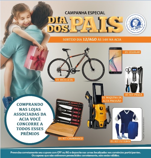 Campanha Especial Dia Dos Pais Associação Comercial E Industrial De Alfenas 3060